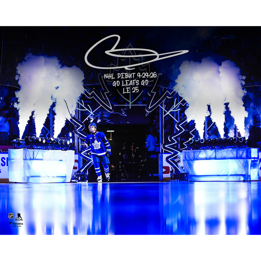 Gavin McKenna Toronto Maple Leafs Autographed 16