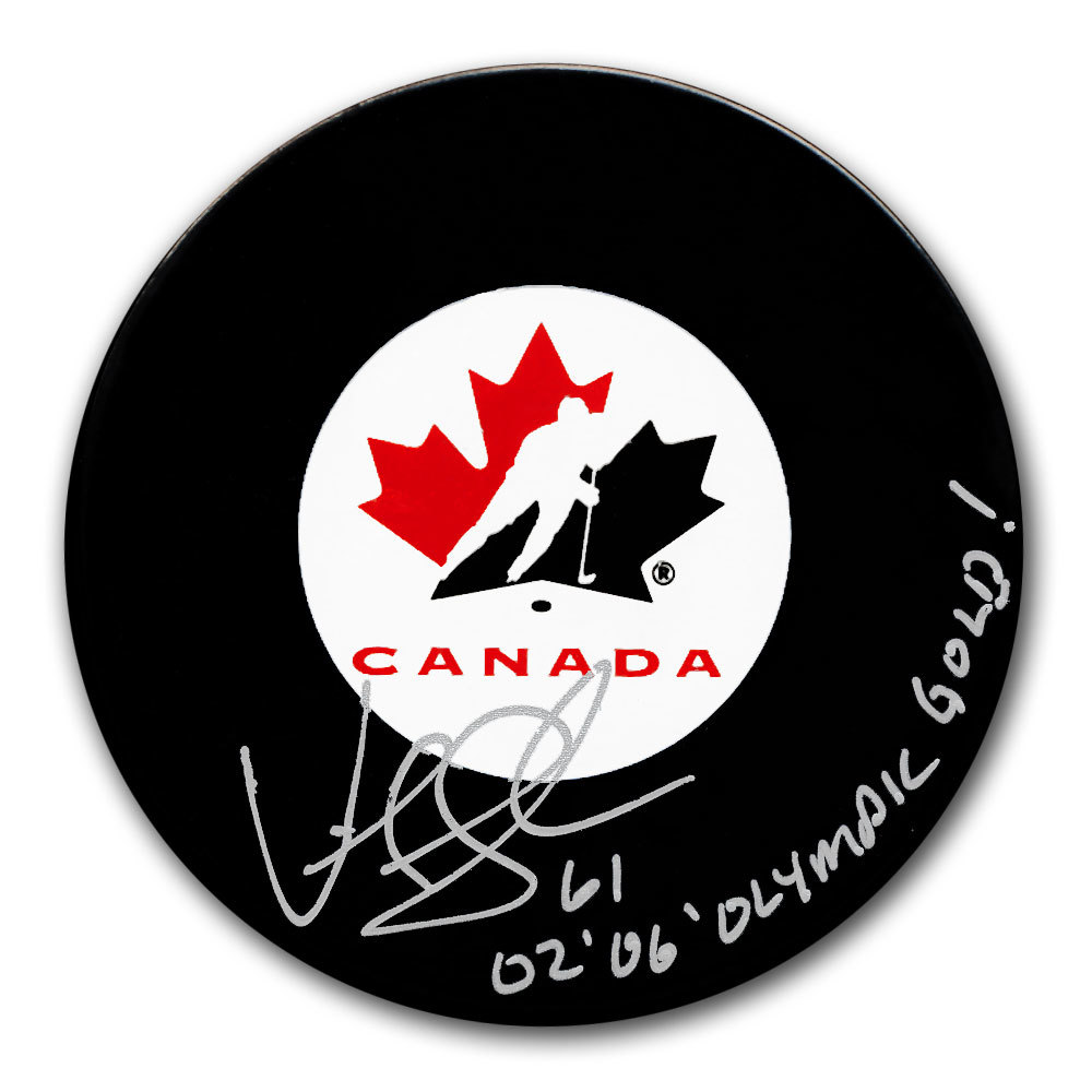 Vicky Sunohara Team Canada Autographed Puck