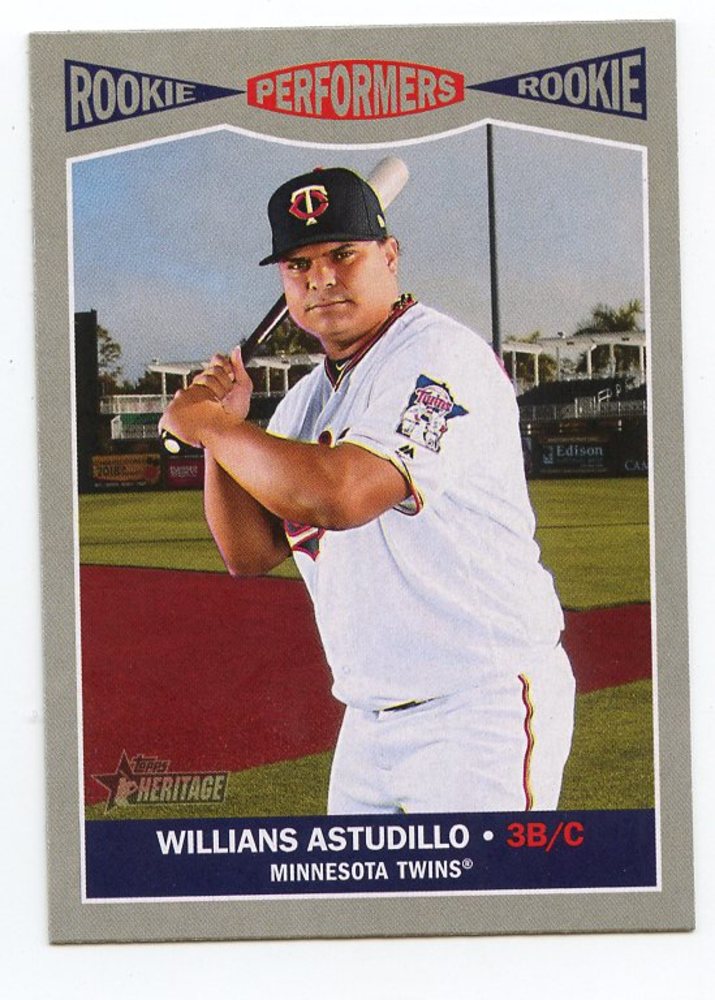 2019 Topps Heritage Rookie Performers #RP11 Willians Astudillo