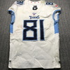 Crucial Catch - Titans Jonnu Smith Signed Game Used Jersey (10/6/19) Size 40