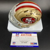 Legends - 49ers Jerry Rice Signed Mini Helmet