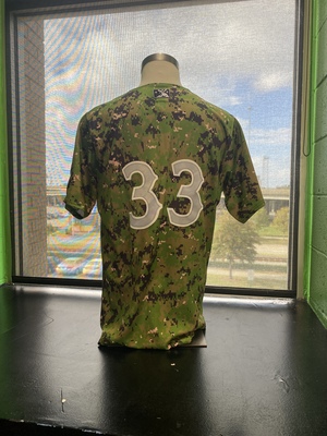 Norfolk Tides Digital Camo Jersey #33 Size 48