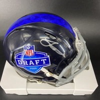 NFL - Colts Laiatu Latu Signed NFL Draft Mini Helmet