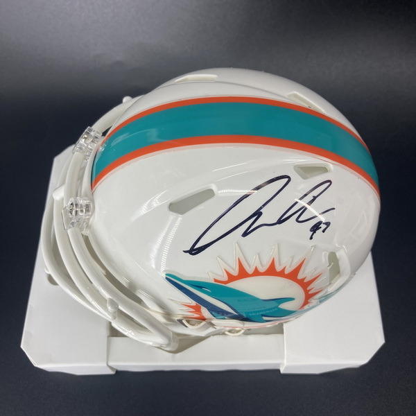 Dolphins - Kiko Alonso Signed Mini Helmet
