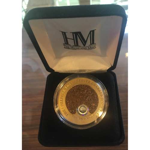 Photo of Oriole Park at Camden Yards Game-Used Commemorative Dirt Coin