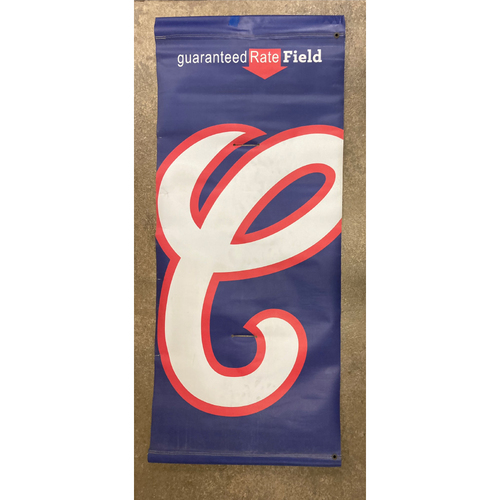 White Sox 1987 Alternate Logo Banner - NOT MLB Authenticated