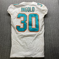 STS - Dolphins Alec Ingold Game Worn Jersey (9/18/22) Size 42