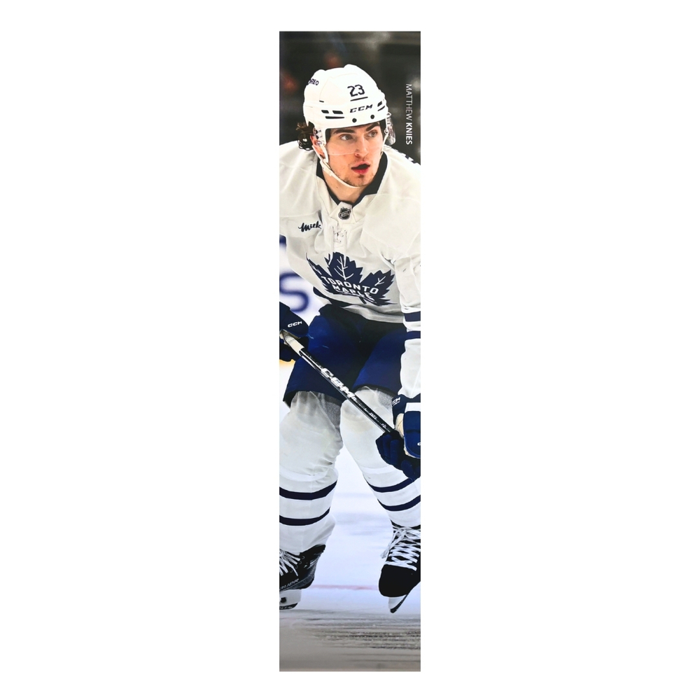 Matthew Knies Toronto Maple Leafs Hockey Hall of Fame Exhibit Banner