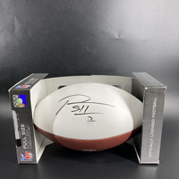 NFL - Broncos Patrick Surtain Signed Panel Ball with Pro Bowl Logo