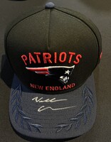 Will Campbell signed NFL Draft Hat - Signed Backstage at the 2025 NFL Draft