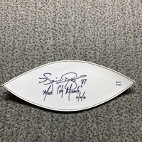 Legends - Titans Kevin Dyson Signed Panel With Music City Miracle Inscri...