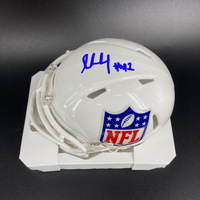 NFL - Lions James Houston Signed NFL Shield Mini Helmet