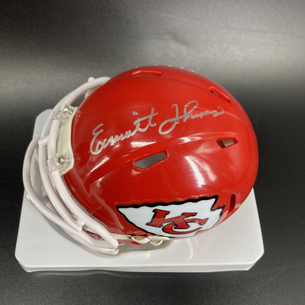 HOF - Chiefs Emmitt Thomas Signed Mini Helmet