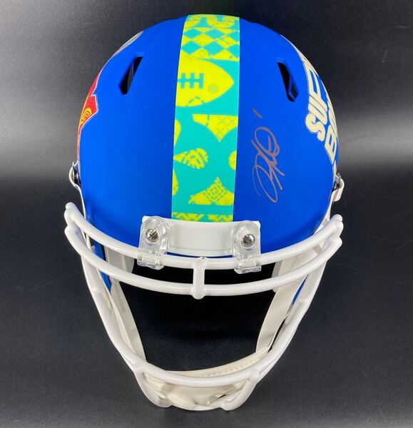 NFL - Eagles Jalen Hurts Signed Commemorative Super Bowl LIX Replica Helmet