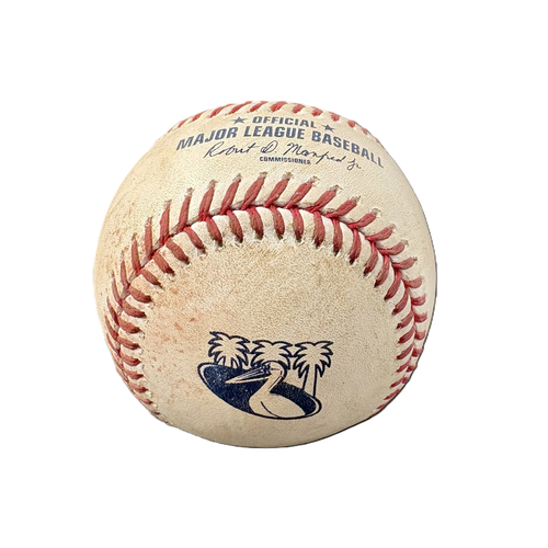 Photo of Game Used City Connect Baseball: Drew Rasmussen strikes out Munetaka Murakami - Top 6 - August 1, 2026 v CWS