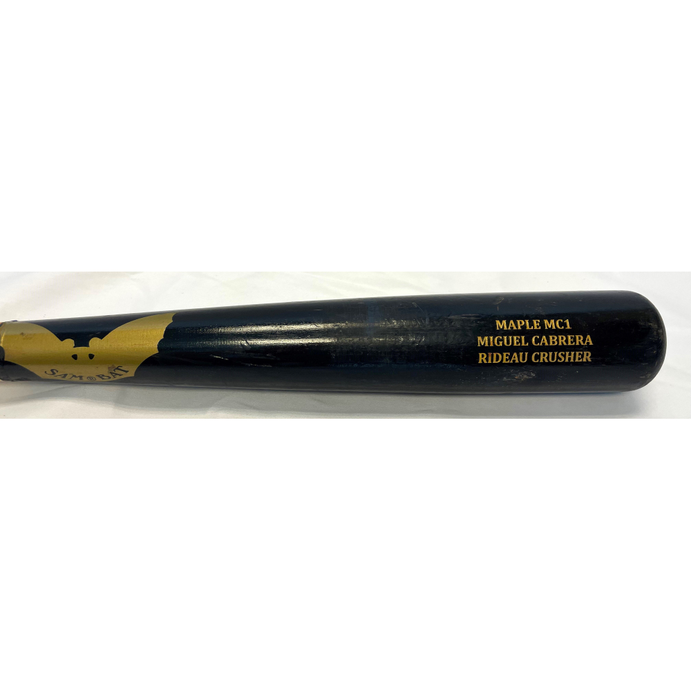Cabrera Exclusive! Miguel Cabrera Detroit Tigers Game-Used