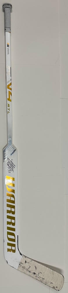 #33 Adin Hill Game Used Stick - Autographed - Vegas Golden Knights