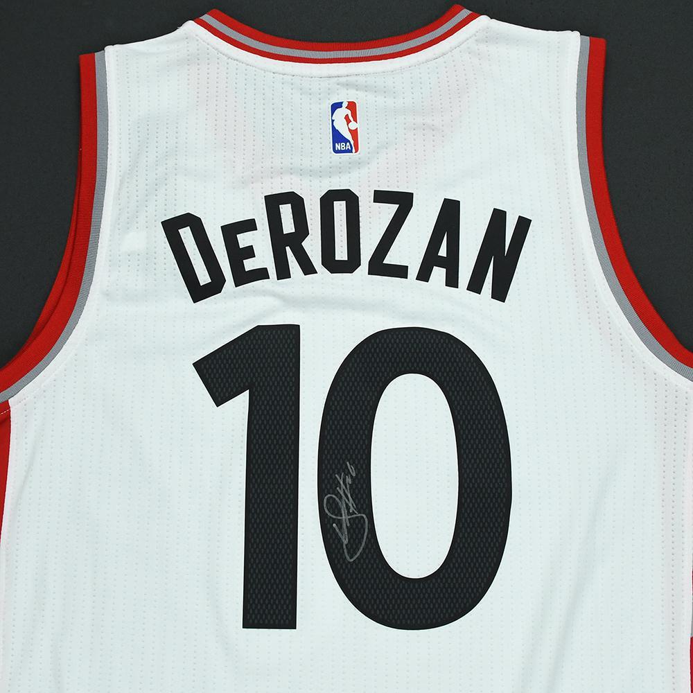 DeMar DeRozan Toronto Raptors Autographed Jersey NBA Auctions