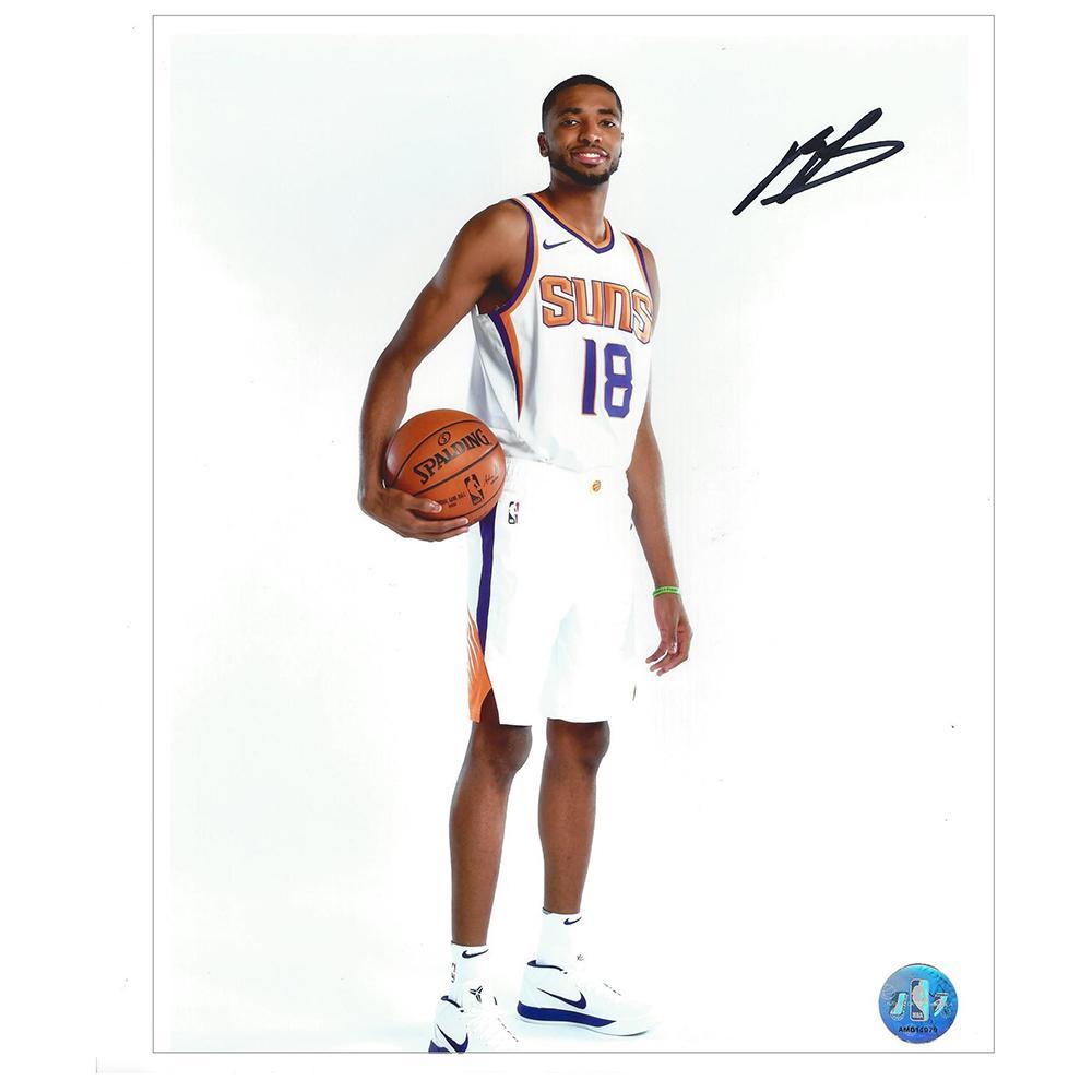 Mikal Bridges Phoenix Suns 2018 Nba Draft Class Autographed Photo Nba Auctions