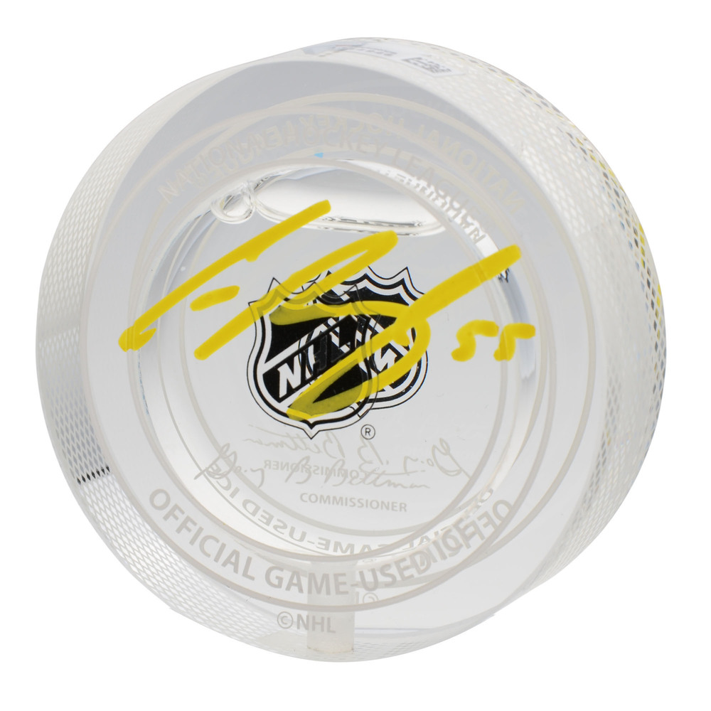 St Louis Blues 2019 Stanley Cup Champions Crystal Hockey Puck Fanatics Authentic Certified Filled with Ice from the 2019 Stanley Cup Final