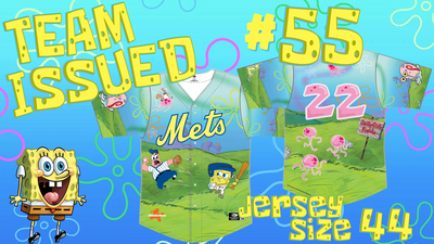 SpongeBob Squarepants Jersey #55 Jose Chirinos