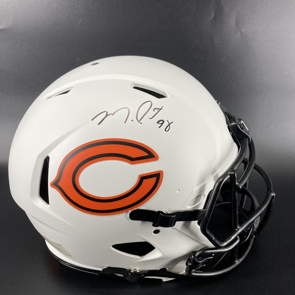 NFL - Bears Montez Sweat Signed Authentic Lunar Eclipse Speed Helmet