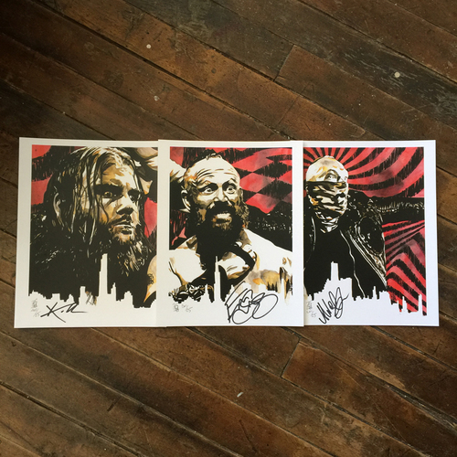 Sanity SIGNED 11 x 14 Rob Schamberger Print