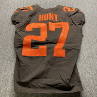 STS - Browns Kareem Hunt Game Worn Jersey (11/27/22) Size 44