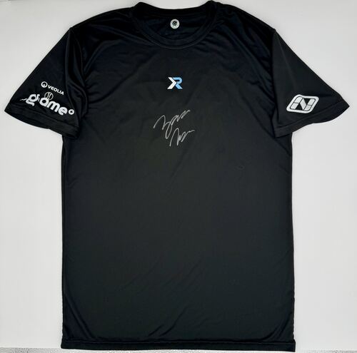 Photo of Zane Navratil Match Used Signed Shirt
