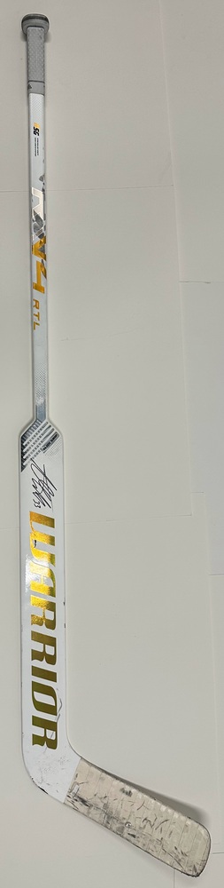 #33 Adin Hill Game Used Stick - Autographed - Vegas Golden Knights