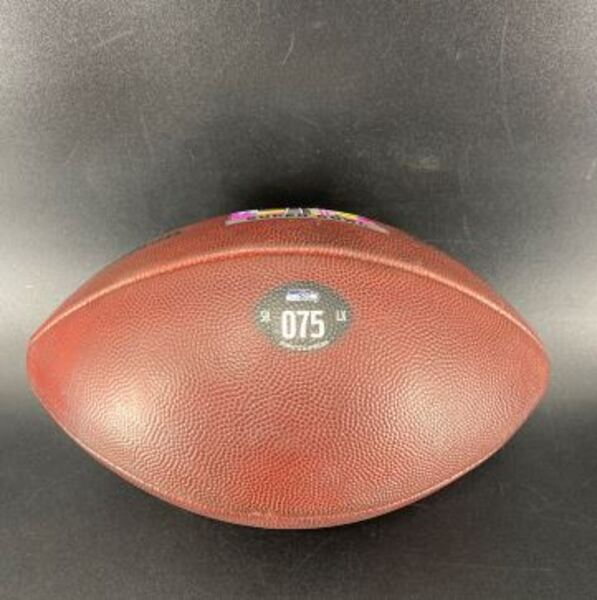 NFL - Game Used Super Bowl LX Football - 2/08/2026 - (Seahawks Offense/P...