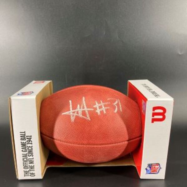 NFL - Texans Will Anderson Jr. Signed Authentic Football