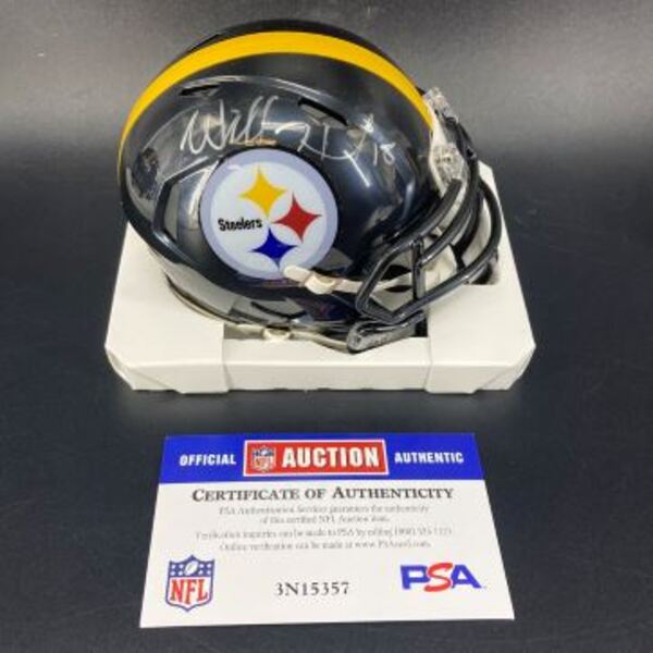NFL - Steelers Will Howard Signed Mini Helmet