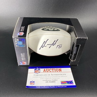 Jets - Marcus Maye Signed Mini Football with Jets Logo