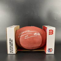 NFL - Steelers LaMarr Woodley Signed Authentic Football