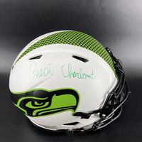 Seahawks - Zach Charbonnet Signed Lunar Eclipse Speed Helmet