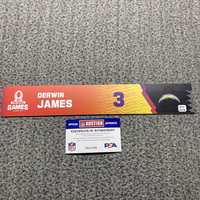 NFL - Chargers Derwin James 2024 Pro Bowl Games Nameplate 1 of 1