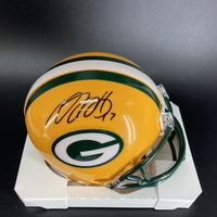 Packers -  Davante Adams Signed Mini Helmet