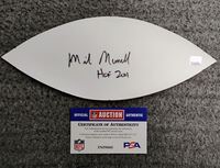 NFL - Oilers Mike Munchak Signed Panel