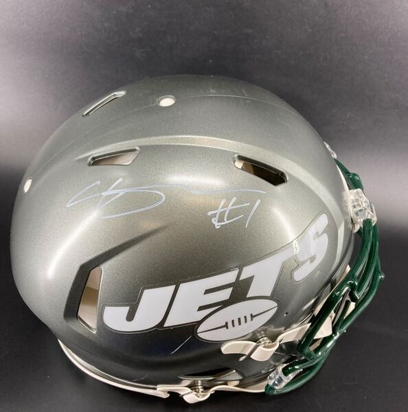 NFL - Jets Sauce Gardner Signed Authentic Flash Speed Helmet