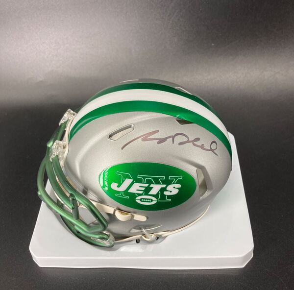 Jets - Sam Darnold Signed Alternate Blaze Mini Helmet