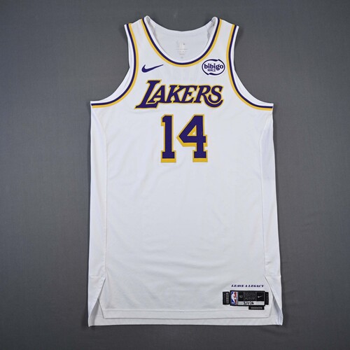 Image of Kleber, Maxi - Los Angeles Lakers - Association Edition Jersey - Worn 2 Games - 2/28/26 & 3/1/26 - 2025-26 NBA Season