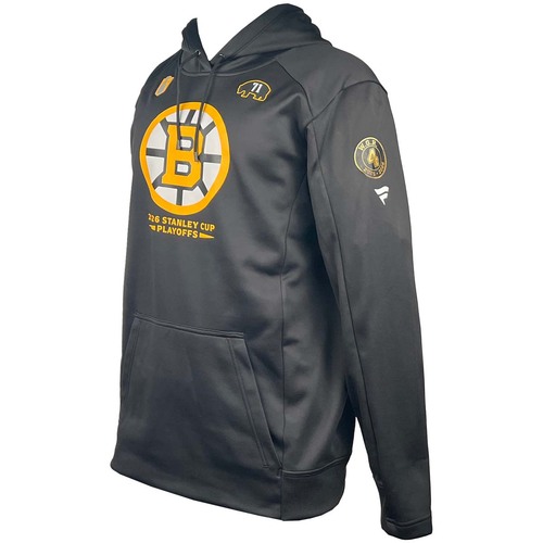 Photo of Team-Issued 2026 Playoffs Player-Worn Fanatics Bruins Hoodie - Viktor Arvidsson