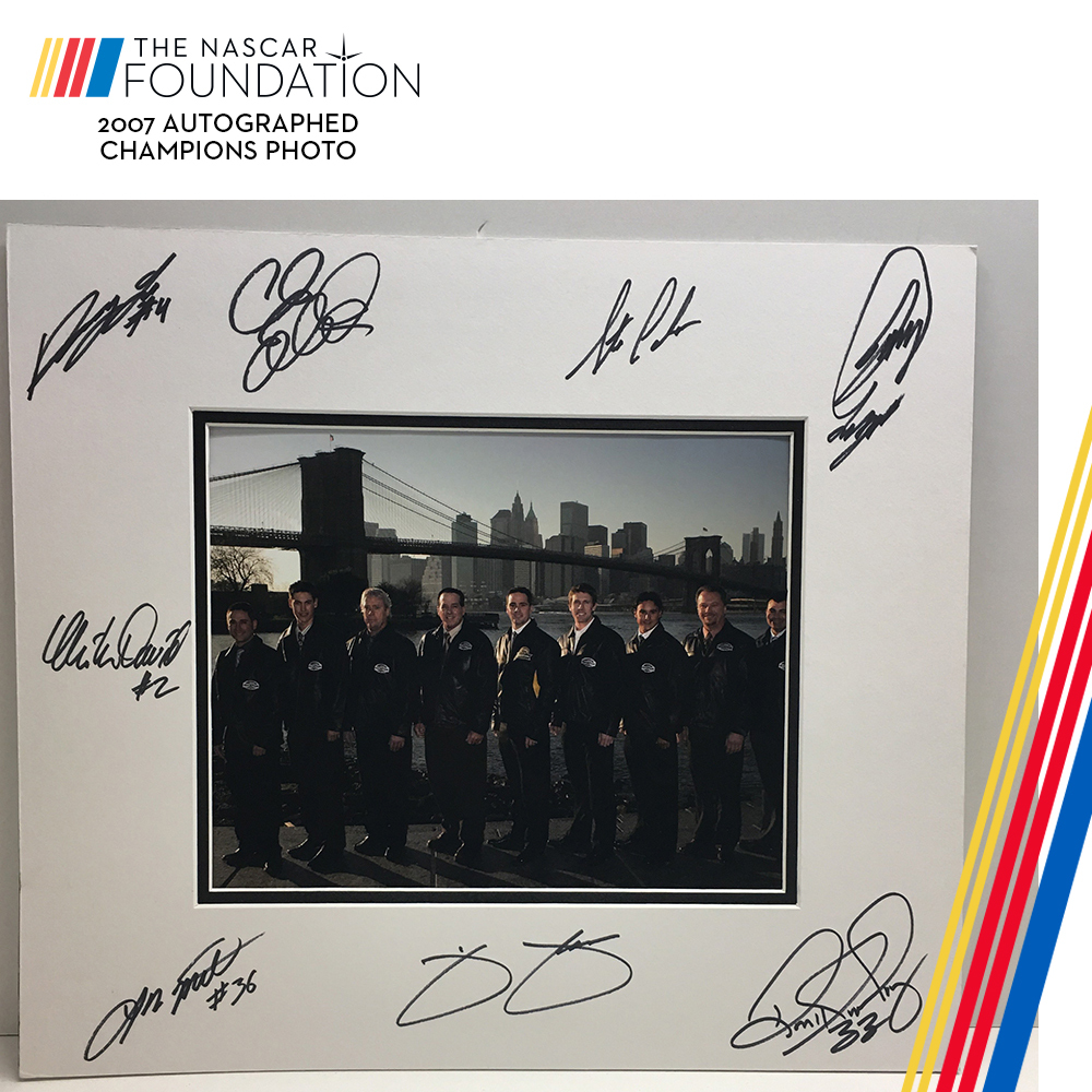 NASCAR's 2007 Autographed Champions Photo!