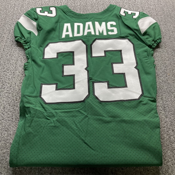 NFL - Jets Jamal Adams Game Issued Jersey 2019 Season With Captains Patc...