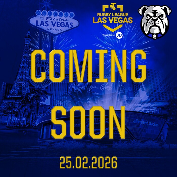 Photo of 2026 Canterbury-Bankstown Bulldogs Vegas Player-Issue Jersey COMING SOON