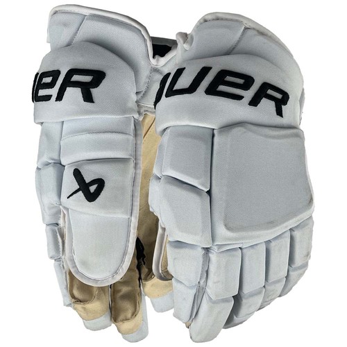 Photo of Game-Used 2026 Stadium Series Bauer Hockey Gloves - Sean Kuraly