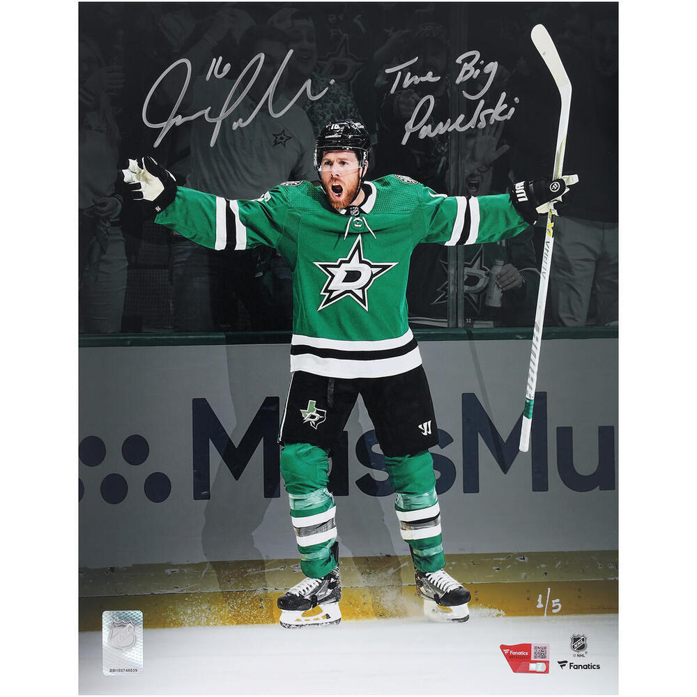 Joe Pavelski Dallas Stars Autographed 11