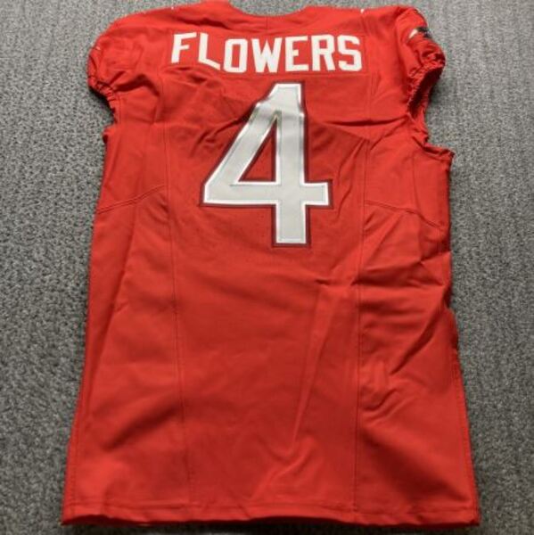 NFL - Ravens Zay Flowers Authentic Team Isued Pro Bowl Jersey
