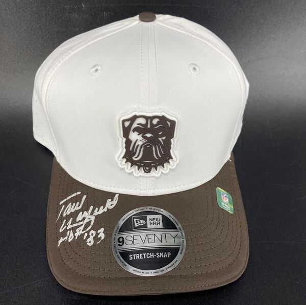 HOF - Browns Paul Warfield Signed Hat